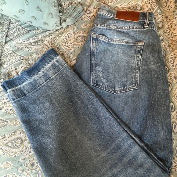 Lucky Brand 90s Loose High Rise Crop Jeans Size 10/30 - Picture 4 of 12
